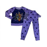 AME Girls Black Panther Dora Milaje Purple 3 Piece Pajama Sleep Set with Socks (as1, alpha, x_s, regular)
